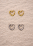 Petite Heart Hoop Pierce