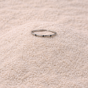 Midnight Dot Ring