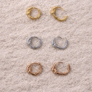 Knot Hoop Pierce