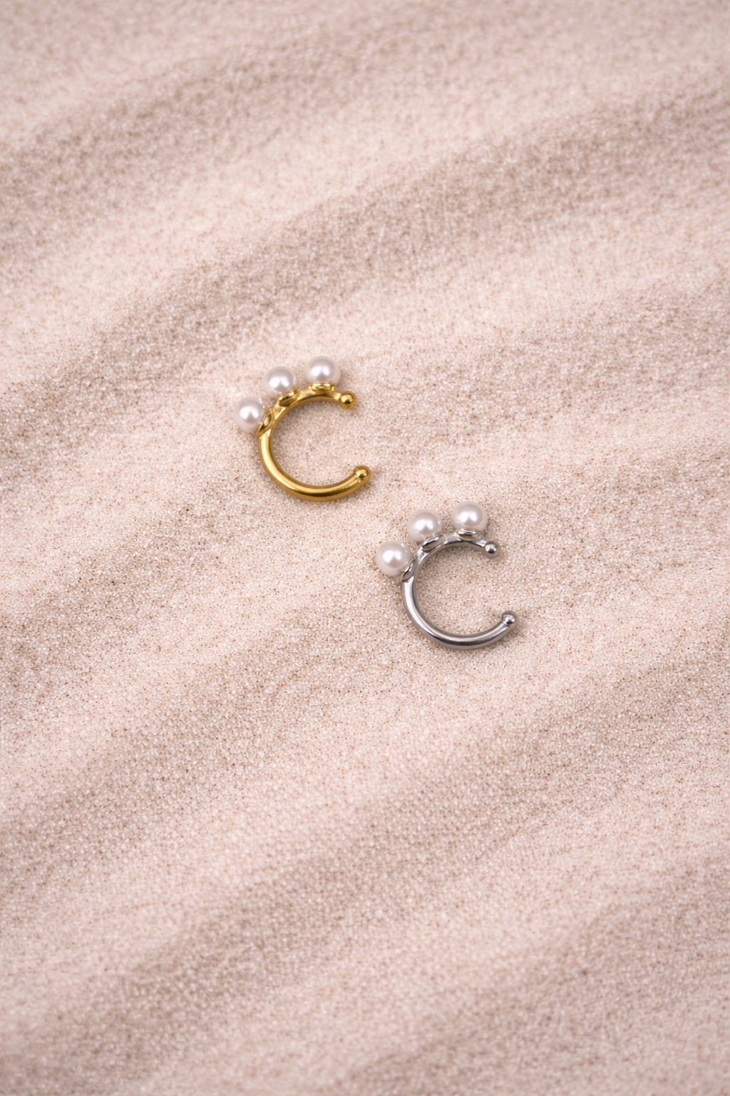 Milky Pearl Ear Cuff
