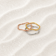 Mellow Wave Ring / Pinky ring