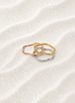 Mellow Wave Ring / Pinky ring