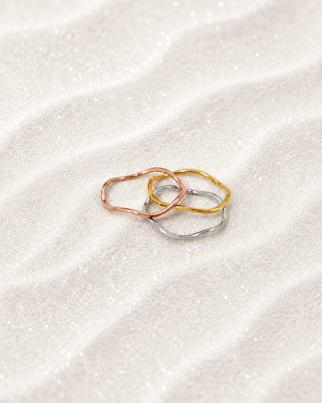Mellow Wave Ring / Pinky ring