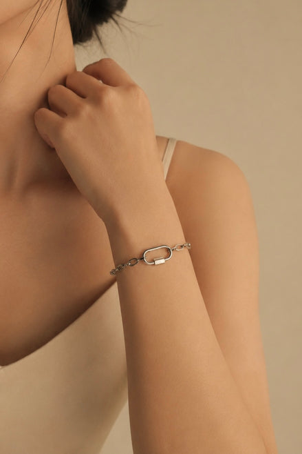 Chain Lock Bracelet