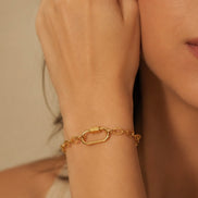 Chain Lock Bracelet