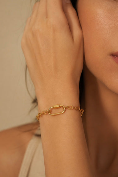 Chain Lock Bracelet