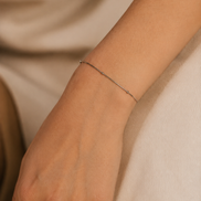Delicate Dot Chain Bracelet