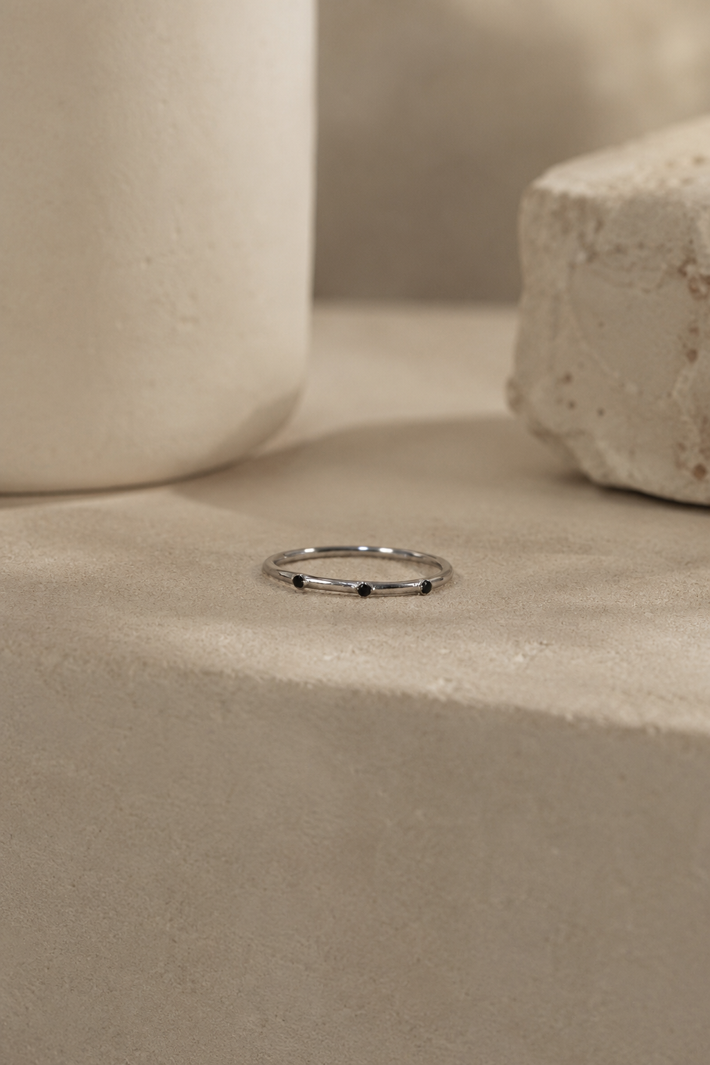 Midnight Dot Ring
