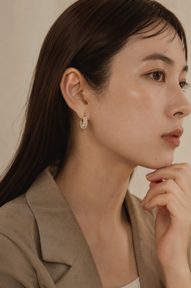 Pearl Bouquet Pierce