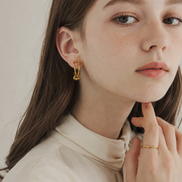 Cosmic Knot Earring