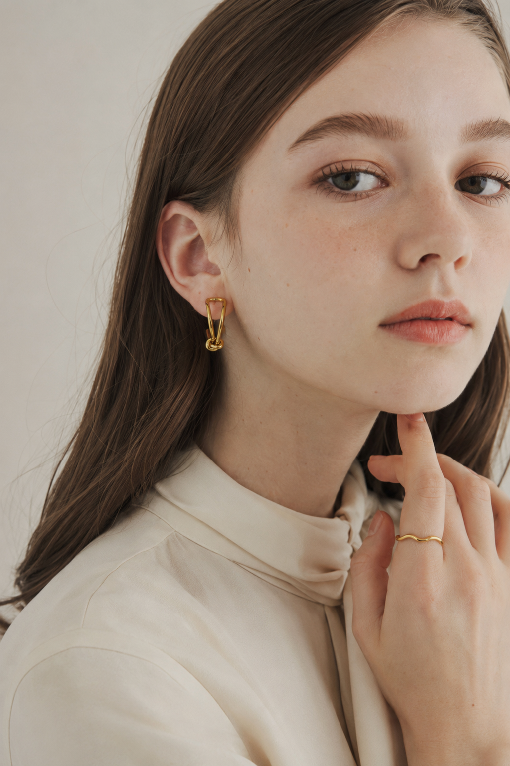 Cosmic Knot Earring