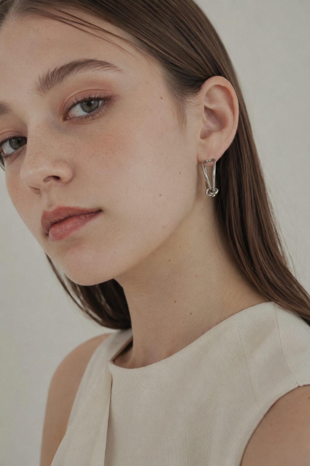 Cosmic Knot Earring