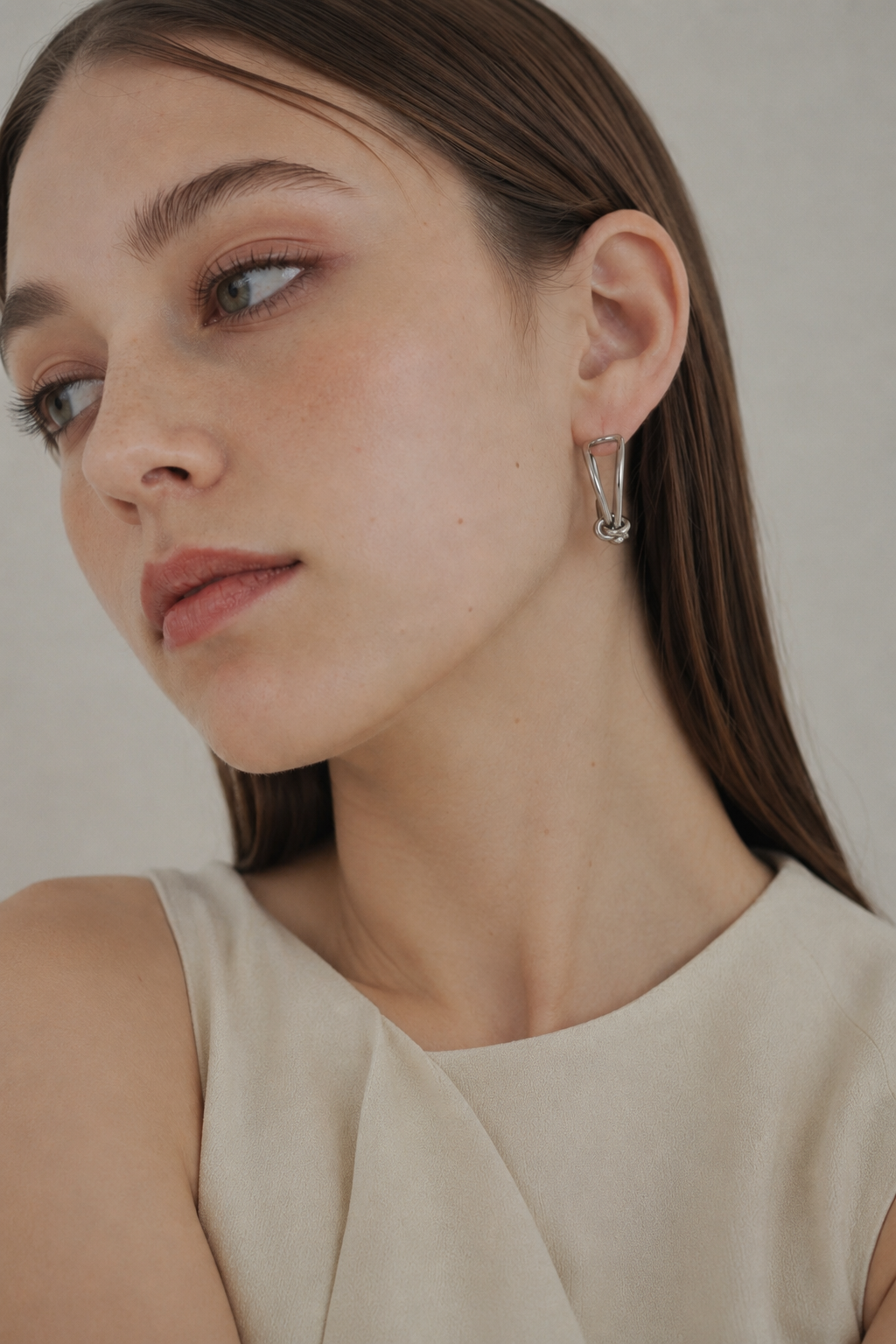 Cosmic Knot Earring