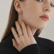 Liquid Drift Form Earring