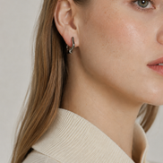 Liquid Drift Form Earring