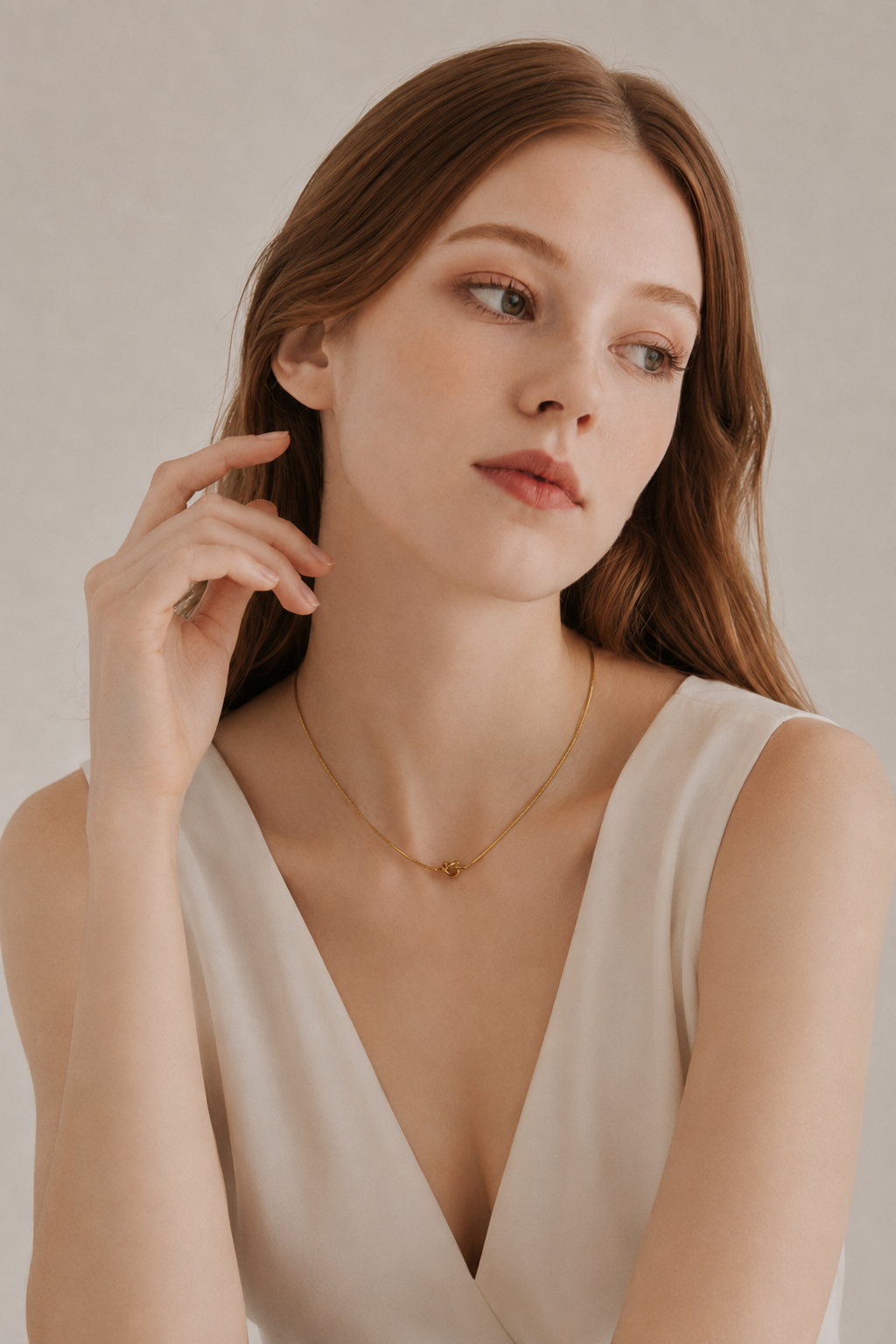 Knot Symbol Necklace