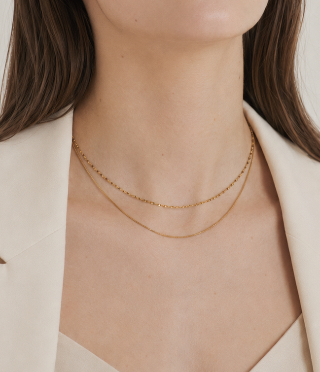 Layered Glow Necklace