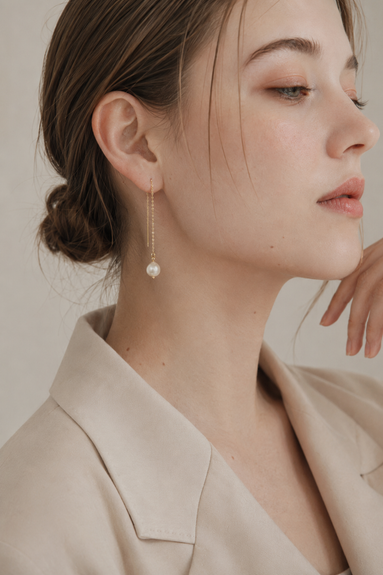 Chain Pearl Pierce