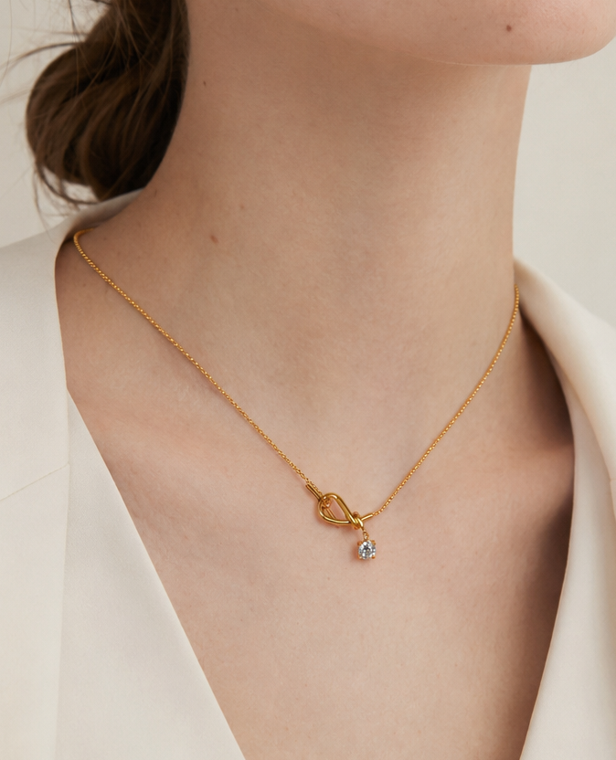 Lien Spark Chain Necklace