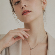 Luxe Drop Line Necklace