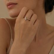 Melted Twin Ring