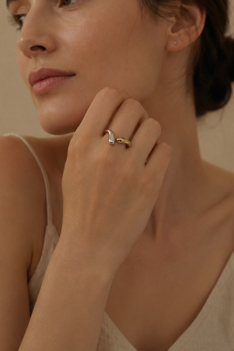 Melted Twin Ring