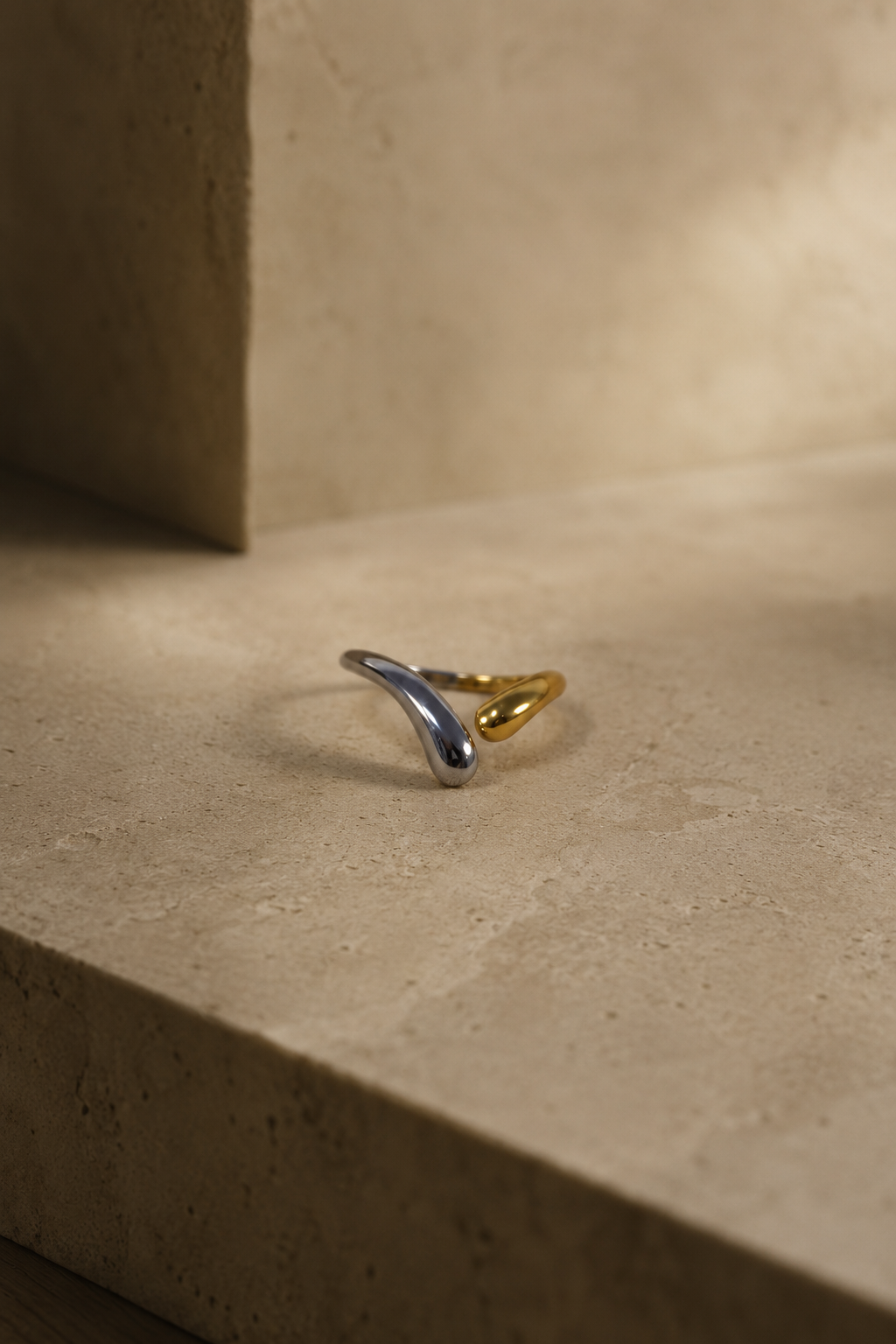 Melted Twin Ring