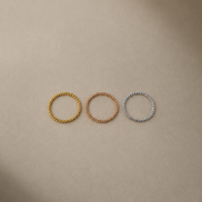 Fil Roug Twist Ring