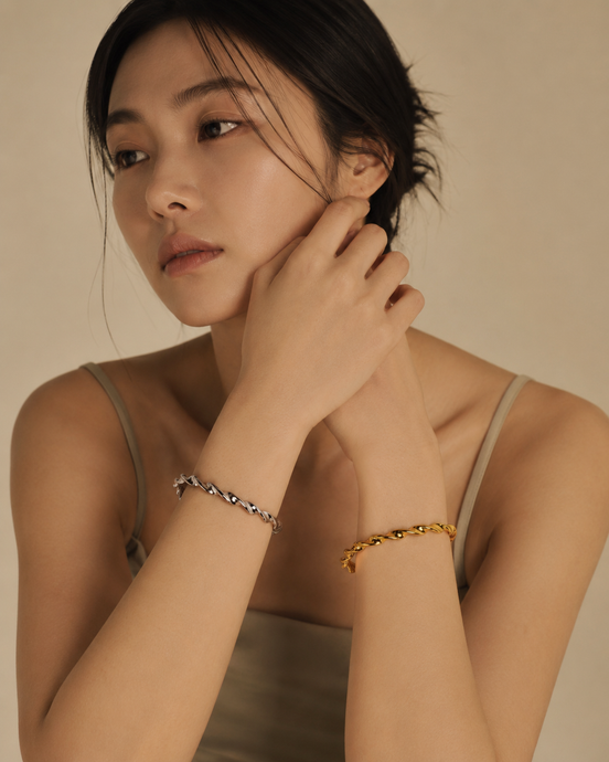 Twist Pulse Bangle
