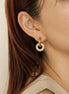 2way Pavé Hoop Pierce