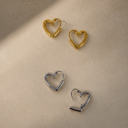 Petite Heart Hoop Pierce