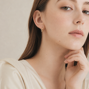 Knot Hoop Pierce