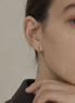 Knot Hoop Pierce