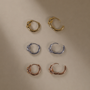 Knot Hoop Pierce