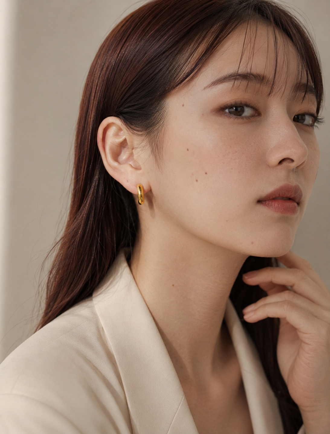 Mercury Loop Earring