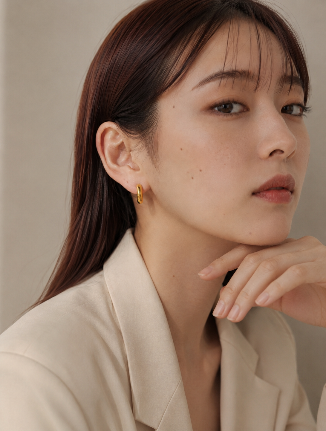 Mercury Loop Earring