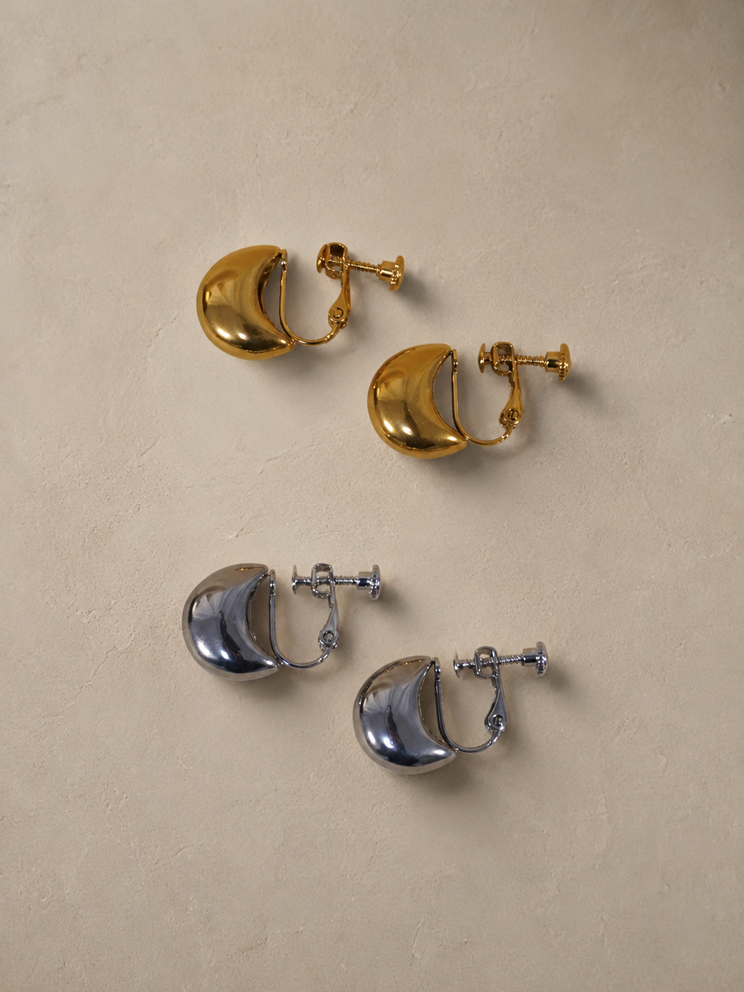 Egg Moon Earring