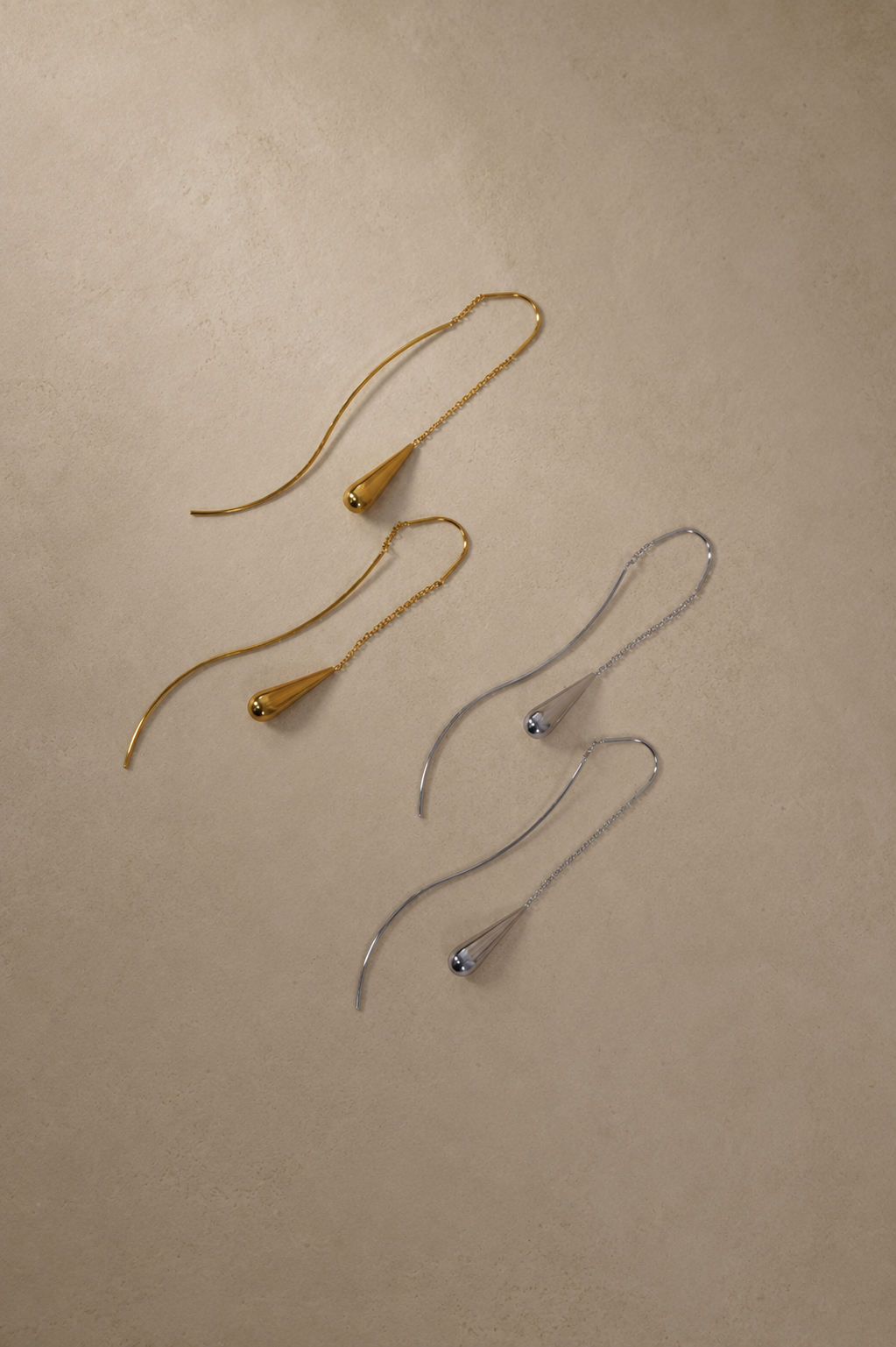 Linear Drip Charm Pierce