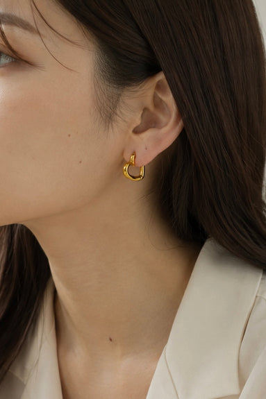 Petite Heart Hoop Pierce