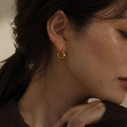 Modern Heart Hoop Pierce