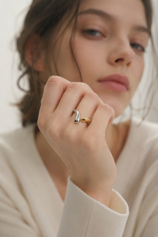 Melted Twin Ring