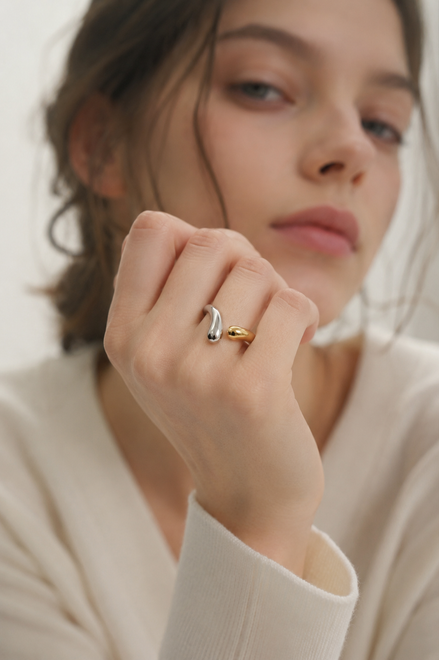 Melted Twin Ring