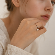 Midnight Dot Ring
