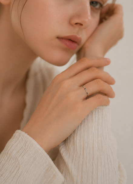 Midnight Dot Ring