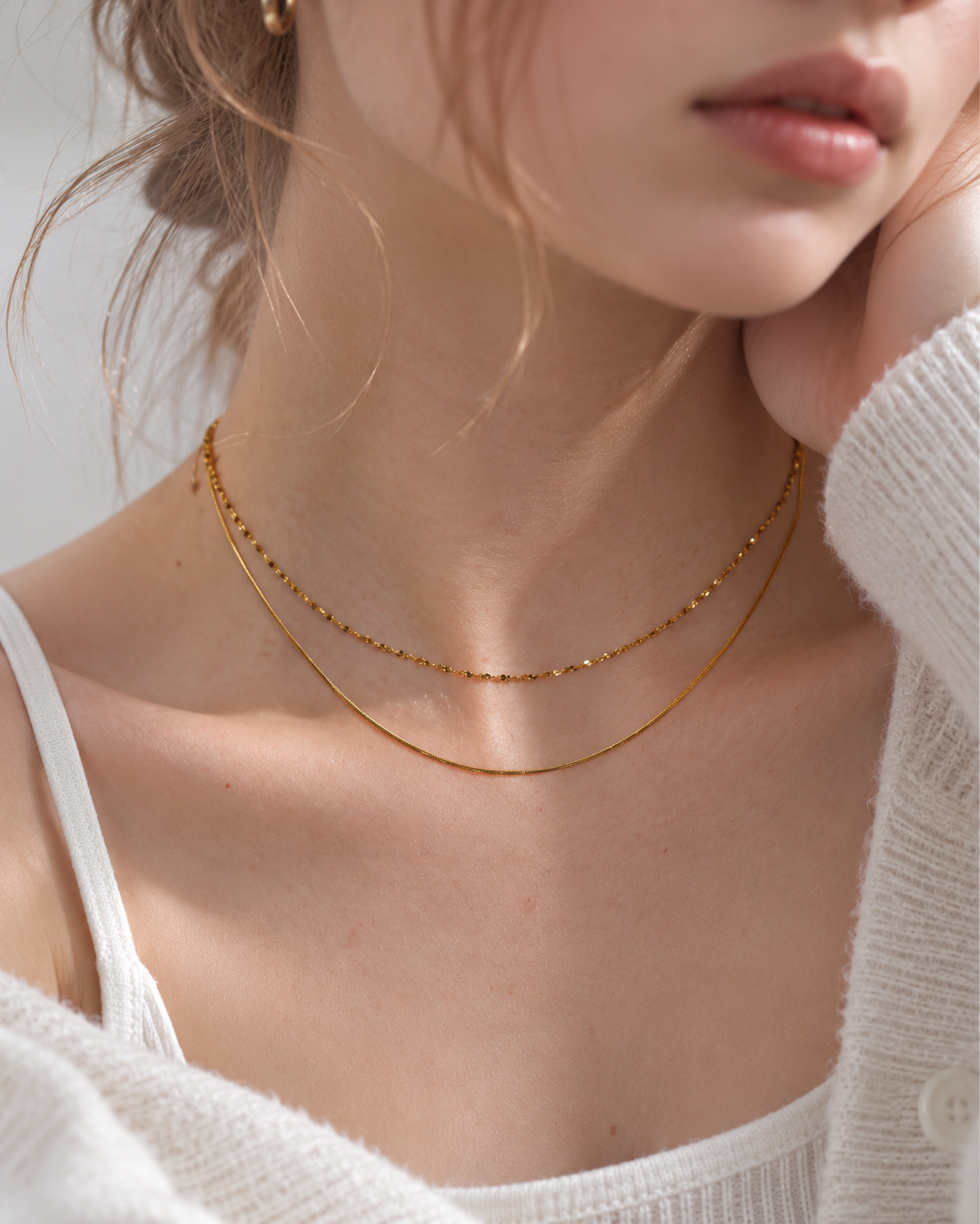 Layered Glow Necklace