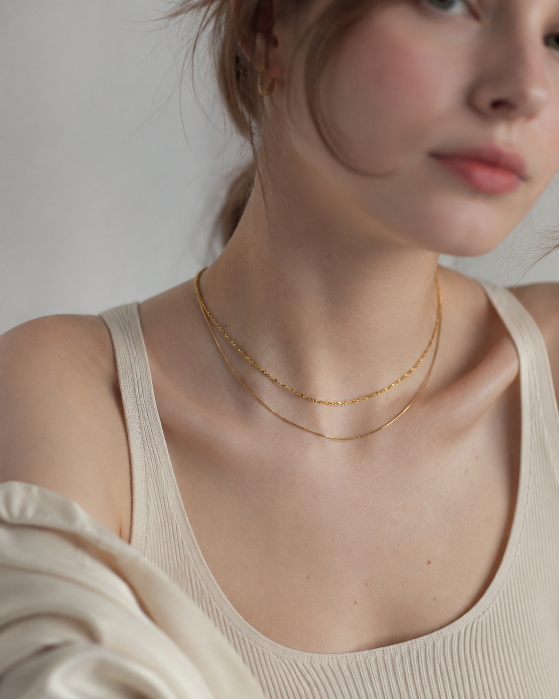 Layered Glow Necklace