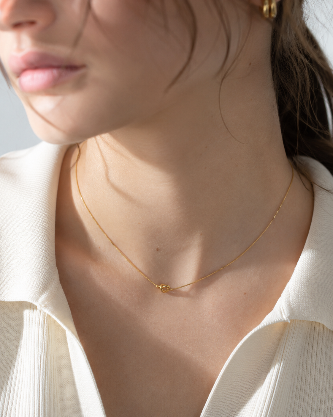 Knot Symbol Necklace