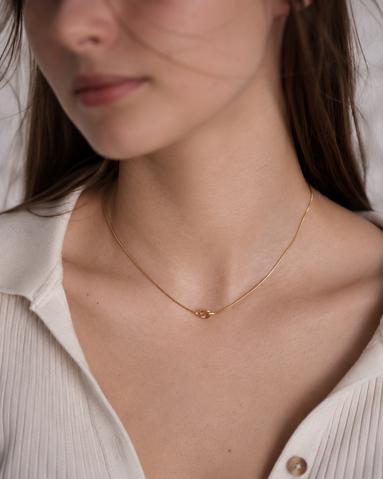 Knot Symbol Necklace