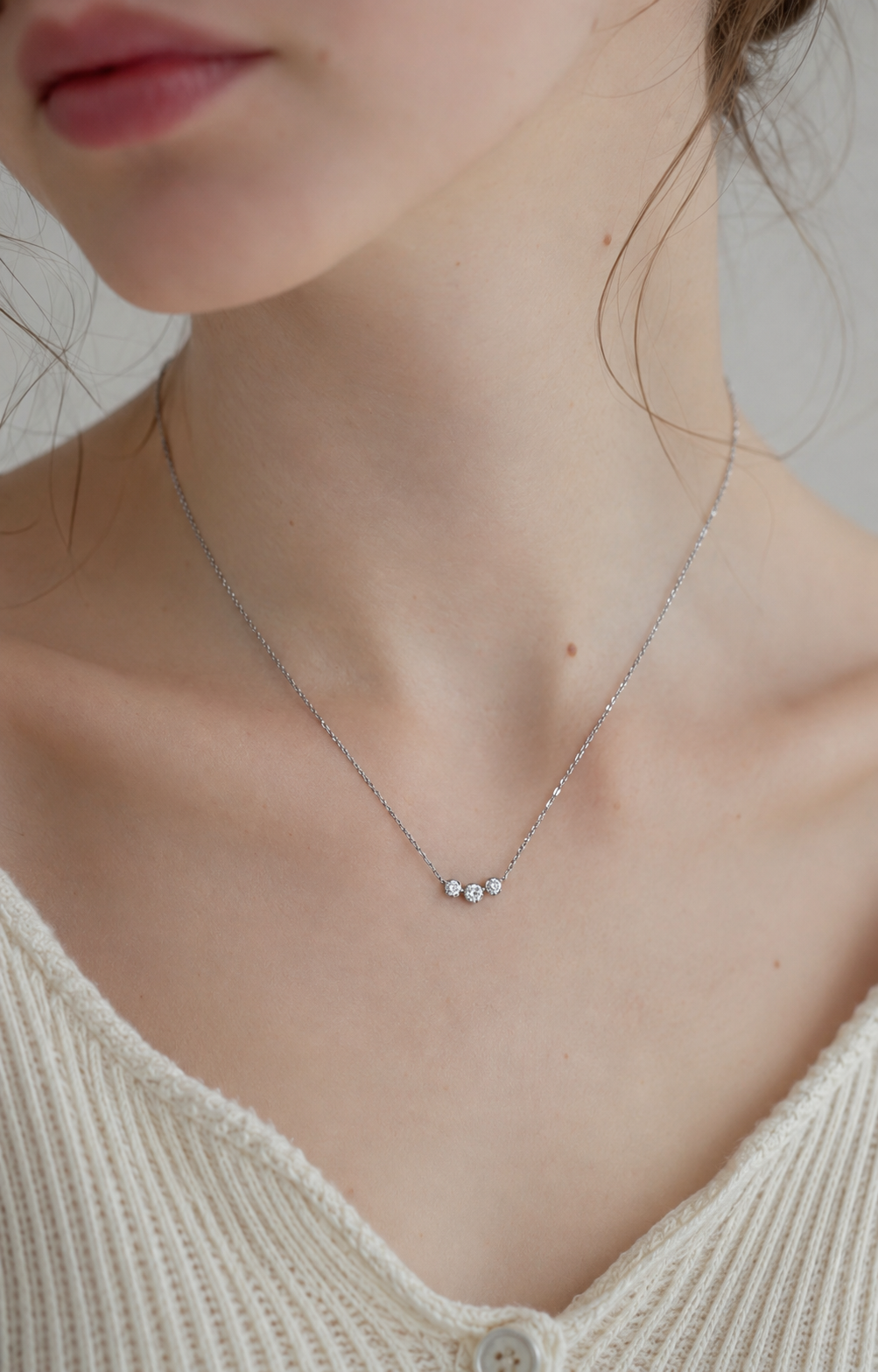 Trio Shine Necklace