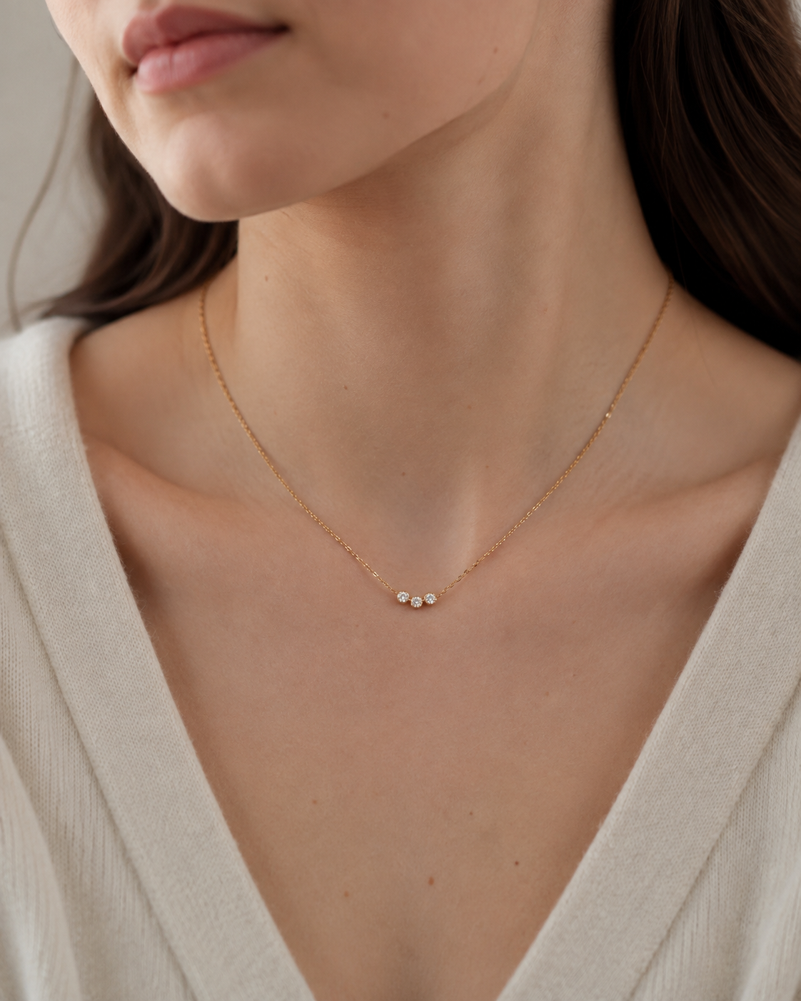 Trio Shine Necklace